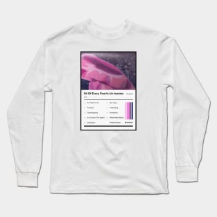 Oil Of Every Pearl's Un-Insides Tracklist Long Sleeve T-Shirt